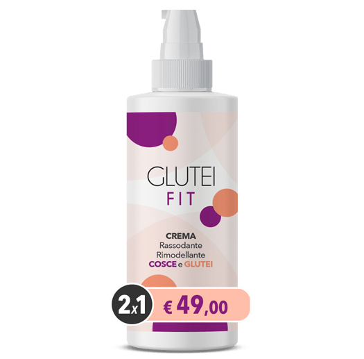 Glutei Fit Crema Naturale Rassodante e Rimodellante 75ml - Bioniva