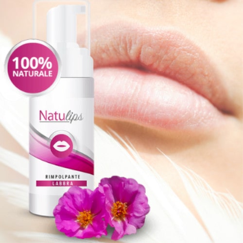 Natulips – Rimpolpante labbra naturale 100% efficace e idratante