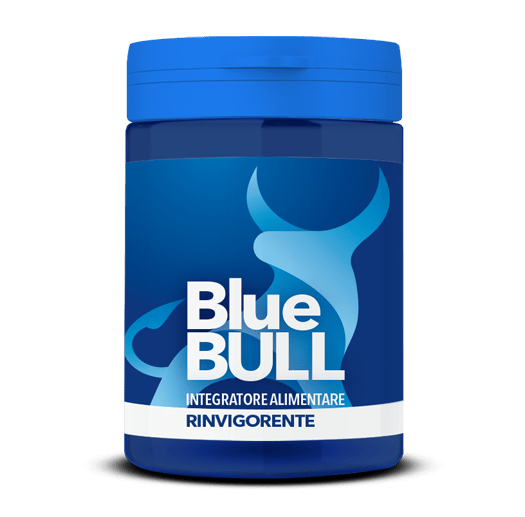 BlueBull – Integratore Naturale Uomo con Arginina, Zinco, Tribulus, Maca, Damiana e Muira Puama | Energia, Desiderio e Vitalità Maschile - Bioniva