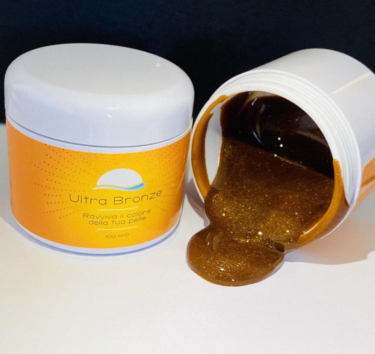 ULTRA BRONZE – Gel abbronzante dorato con olio di germe di grano e oro - Bioniva