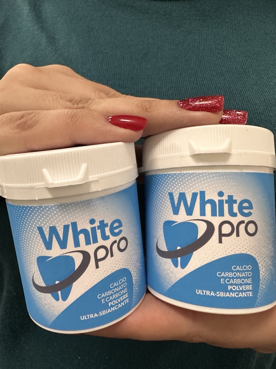 White Pro Sbiancante Denti Naturale al Carbone Attivo – 2 Confezioni - Bioniva