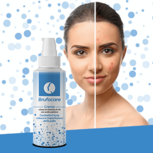 BRUFOCARE – Crema anti brufoli e punti neri con acido salicilico e vitamine - Bioniva