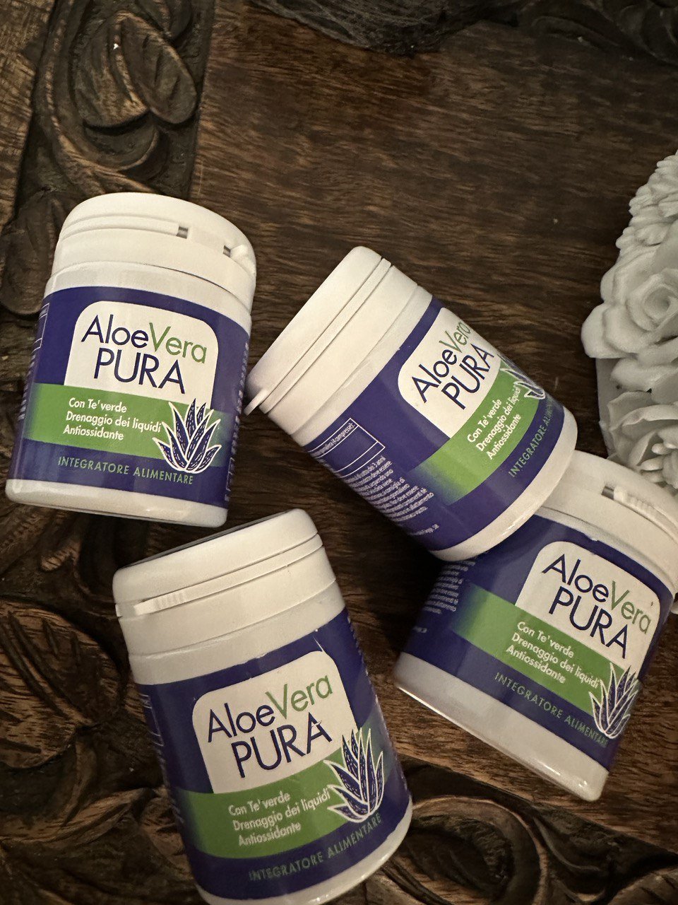 Aloe Vera Pura con Tè Verde – Integratore Detox e Drenante Naturale - Bioniva