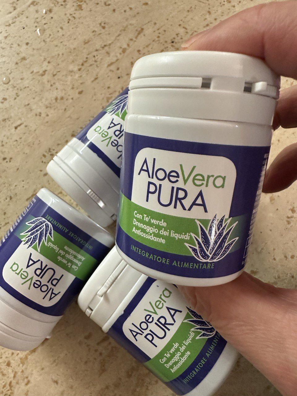 Aloe Vera Pura con Tè Verde – Integratore Detox e Drenante Naturale - Bioniva