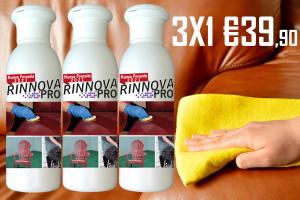 RINNOVA PRO – Crema Rigenerante e Protettiva per Superfici | Lucida, Ripara e Protegge Plastica, Similpelle, Metallo e Pietra | Made in Italy - Bioniva