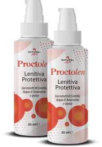 Proctolen Gel Naturale 2x30ml – Sollievo Lenitivo Emorroidi Rapido - Bioniva