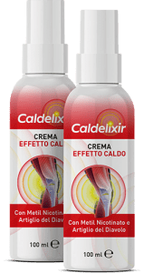 Caldelixir® Crema Riscaldante Articolare 2x100ml – Sollievo Naturale per Rigidità, Dolori e Mobilità Migliorata - Bioniva