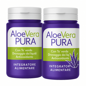 Aloe Vera Pura con Tè Verde – Integratore Detox e Drenante Naturale - Bioniva