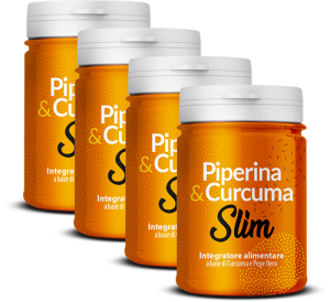 Piperina e Curcuma Slim – Integratore Naturale Dimagrante e Detox
