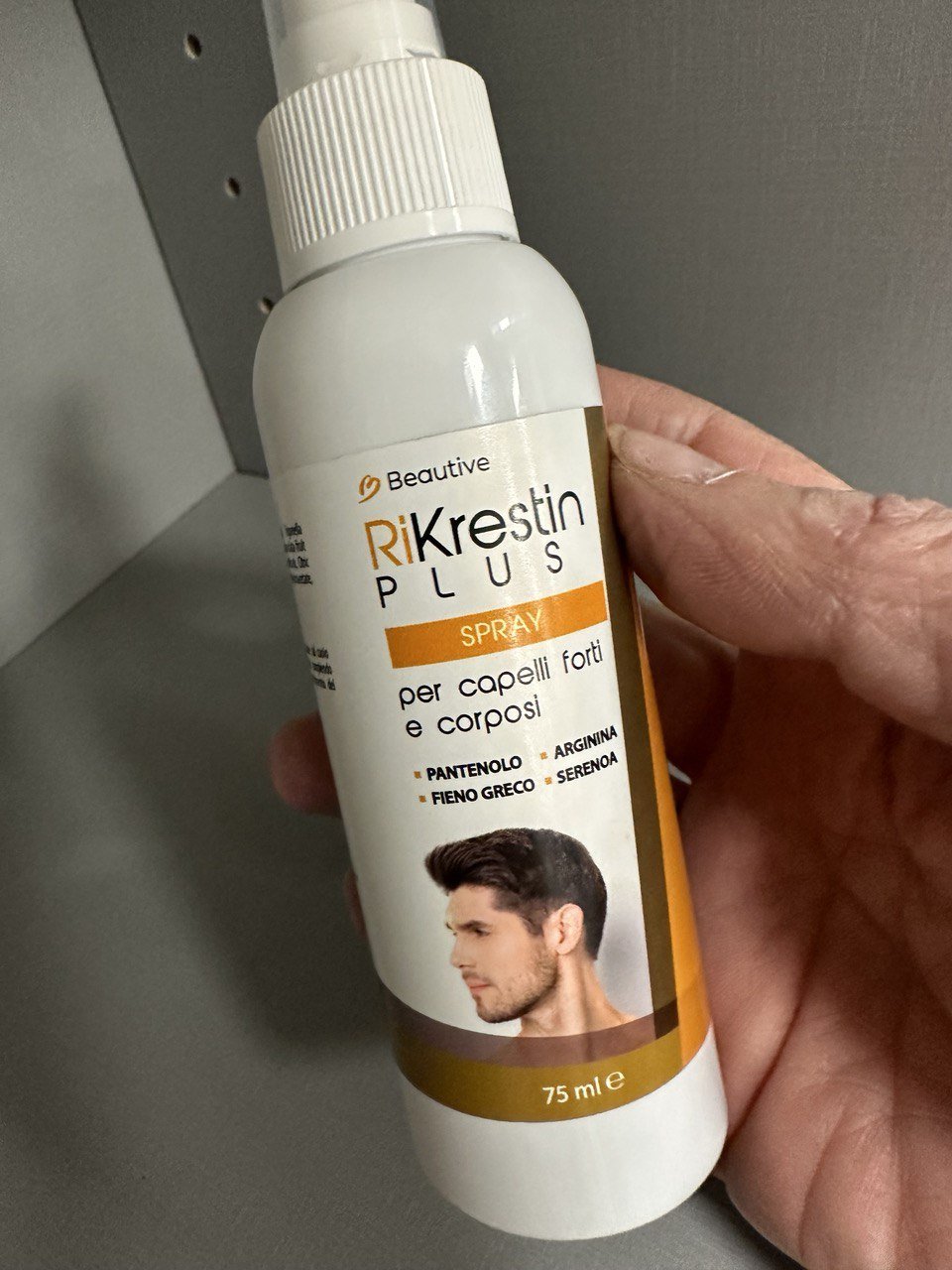 Rikrestin Plus Spray Anticaduta Capelli – Ricrescita Naturale Garantita - Bioniva