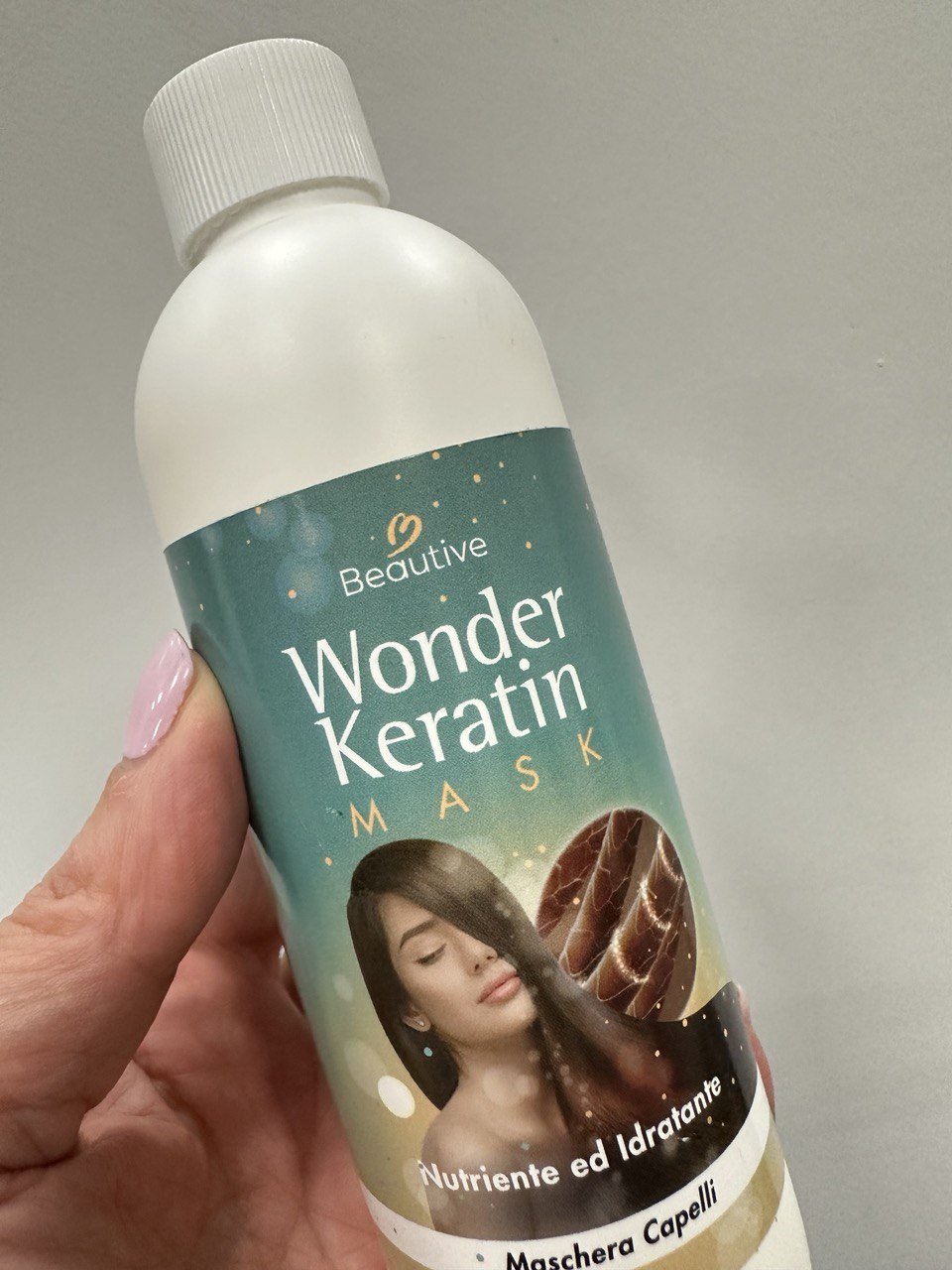 Wonder Keratin Mask – Maschera Capelli Secchi con Argan e Cheratina - Bioniva