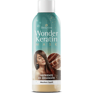 Wonder Keratin Mask – Maschera Capelli Secchi con Argan e Cheratina - Bioniva