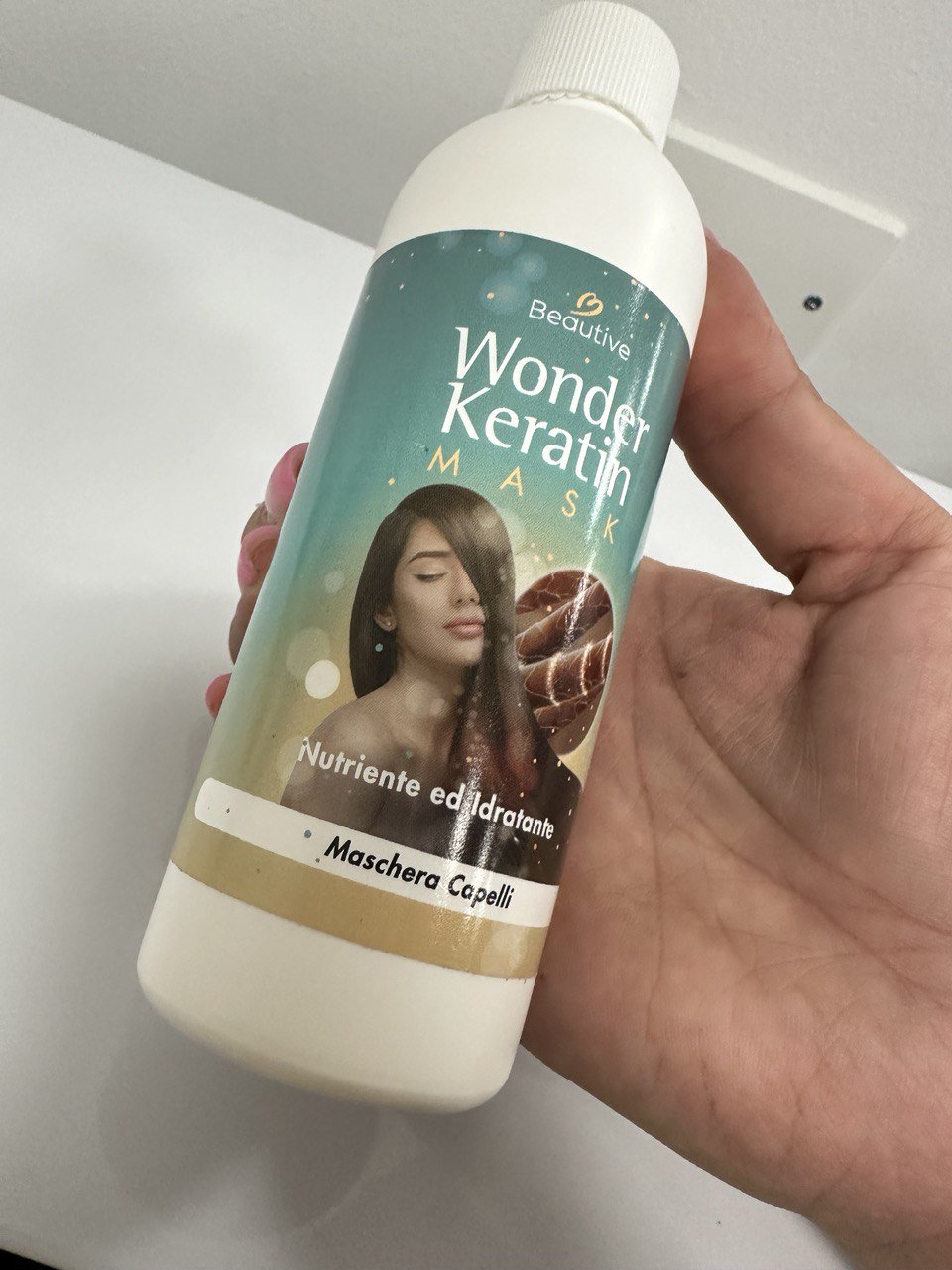 Wonder Keratin Mask – Maschera Capelli Secchi con Argan e Cheratina - Bioniva