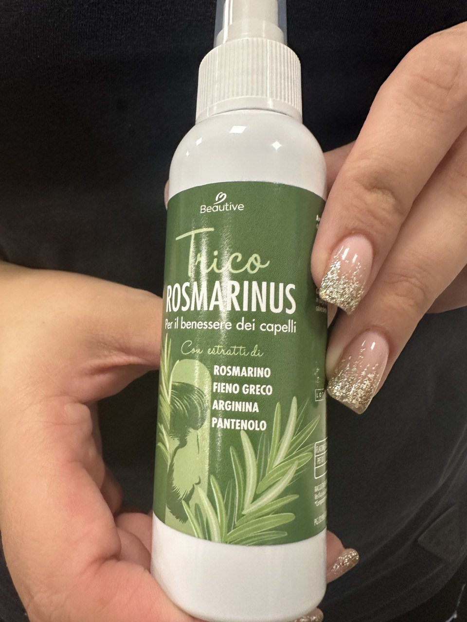 Trico Rosmarinus – Lozione Anticaduta Naturale per Capelli Fragili | Rosmarino, Fieno Greco, Arginina e Pantenolo (75ml) - Bioniva