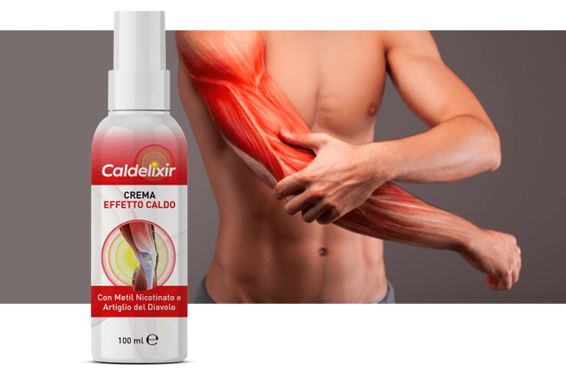 Caldelixir® Crema Riscaldante Articolare 2x100ml – Sollievo Naturale per Rigidità, Dolori e Mobilità Migliorata - Bioniva