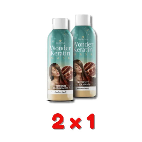 Wonder Keratin Mask: Maschera Nutriente con Argan, Cocco e Cheratina