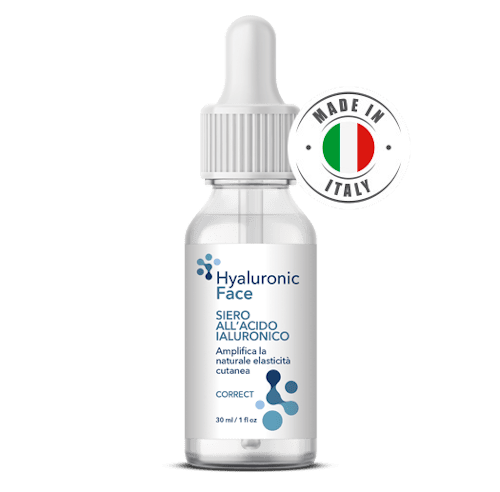 Hyaluronic Face – Siero Antirughe Naturale con Acido Ialuronico 30ml - Bioniva