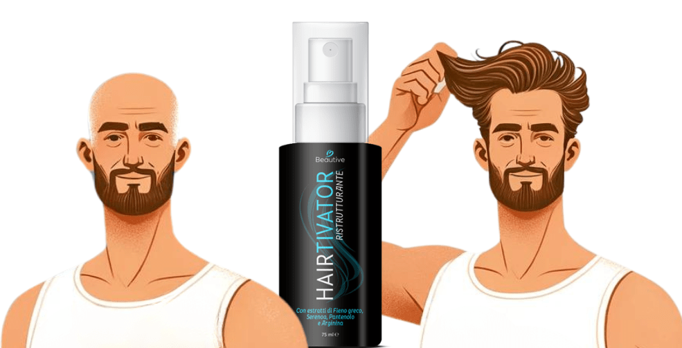 Hairtivator Spray Anticaduta | Stimola la Ricrescita Naturale dei Capelli - Bioniva