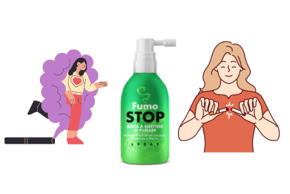 Fumo Stop Spray Naturale Antifumo – Elimina la Dipendenza da Nicotina